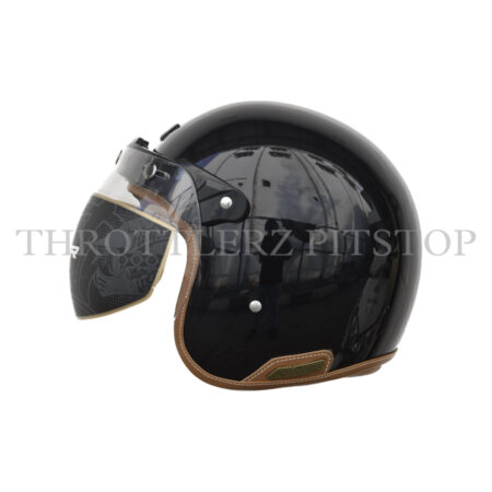 AXOR RETRO JET LEATHER- BLACK GLOSSY