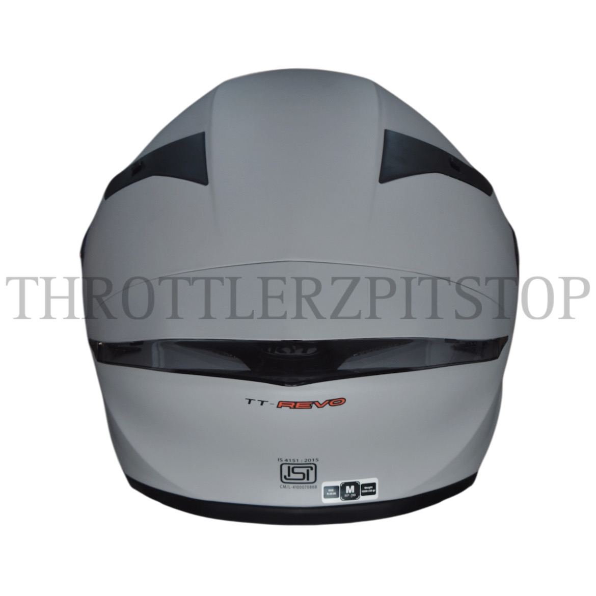 KYT TT REVO ASHP GREY - Image 4