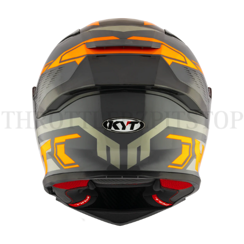 KYT R2R PRO OCTANE ORANGE - Image 4