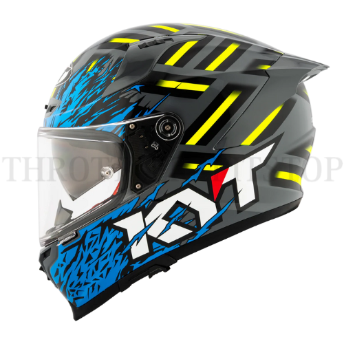 KYT STRIKER 2V FLAMING GREY/BLUE