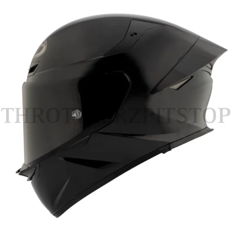 KYT TT REVO PLAIN BLACK