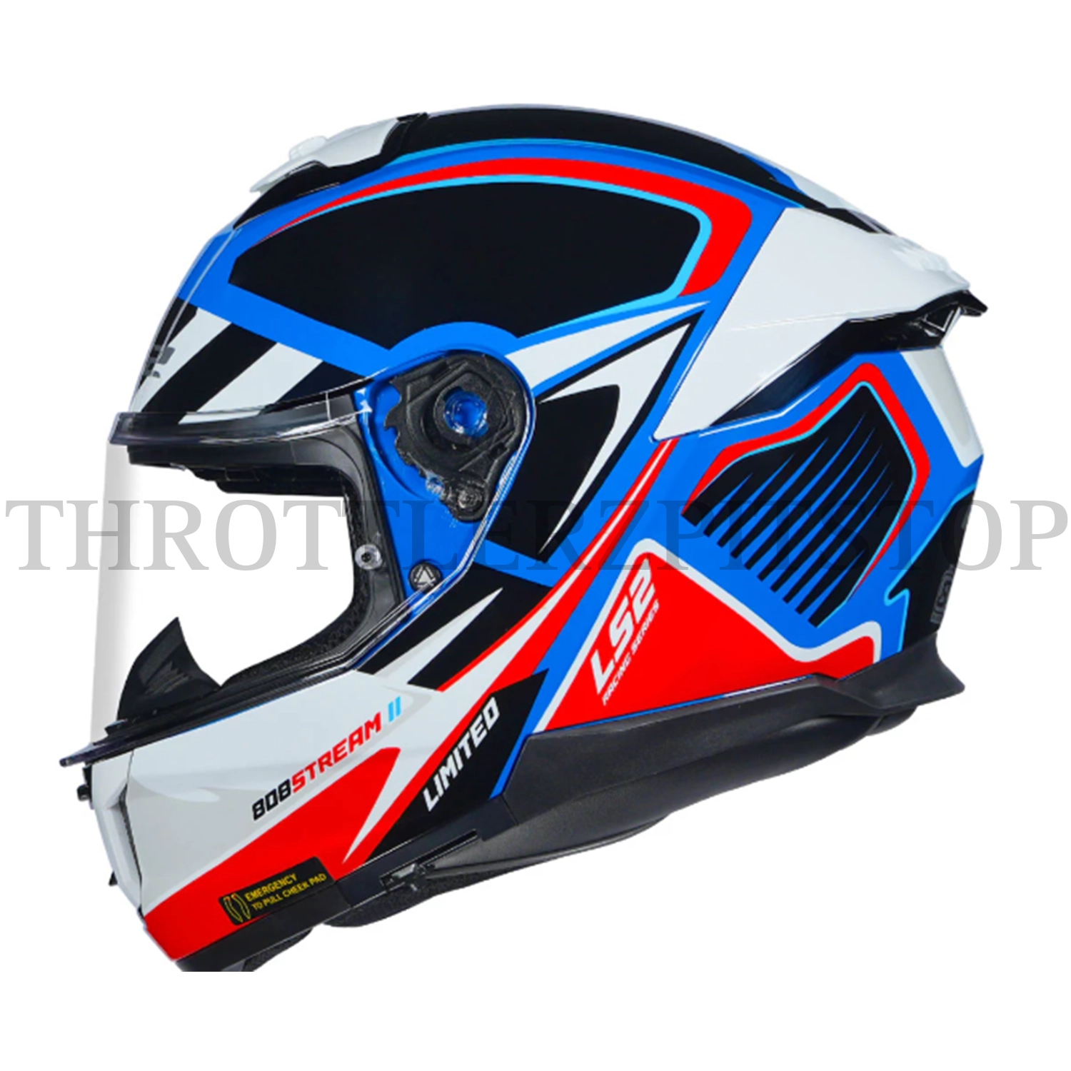 LS2 FF 320 STREAM || XTRENTA GLOSSY BLUE RED