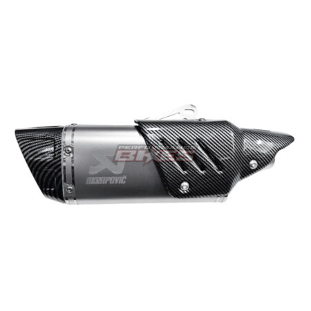AKROPOVIC SILVER W/DB CARBON