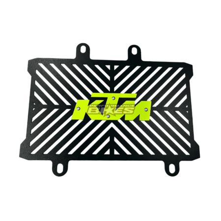 KTM RADIATOR GUARD VSHAP BLACK LOGO