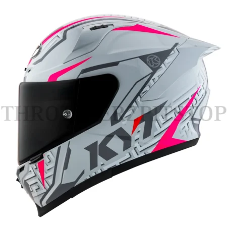 KYT STRIKER #02 ASPHALT GREY/FUXIA