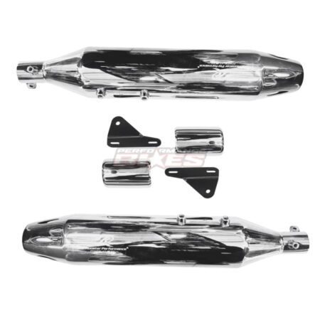RED ROOSTER SUPER METEOR 650 ASTRAL EXHAUST POLISH
