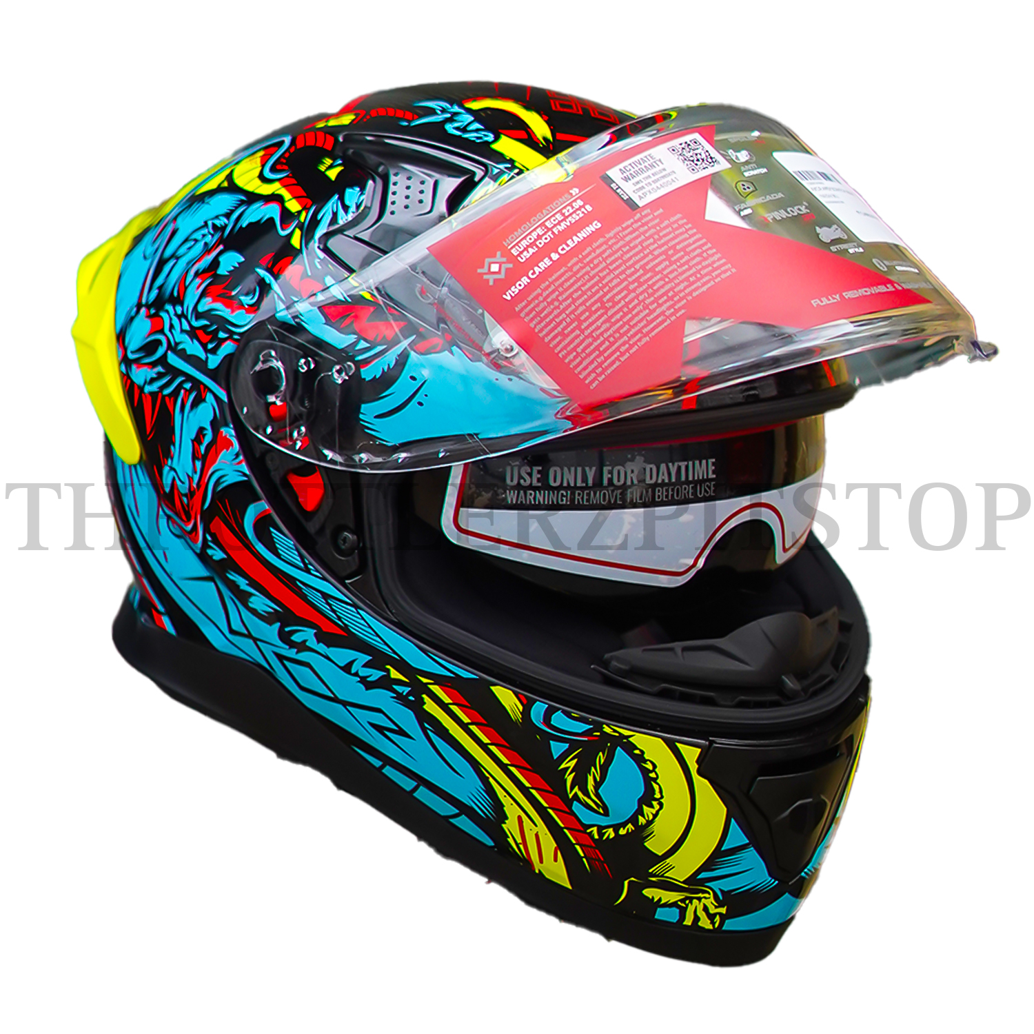 AXOR APEX SCRATCH : BLUE / NEON - Image 3