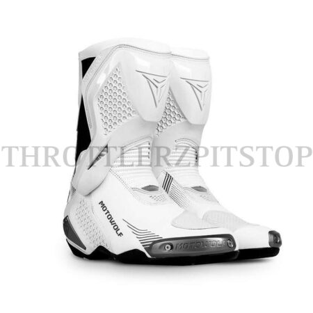 MOTO WOLF BOOT : WHITE