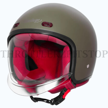 STEELBIRD VINTAGE 5.0 SBH 67 : BATTLE GREEN (MATT)