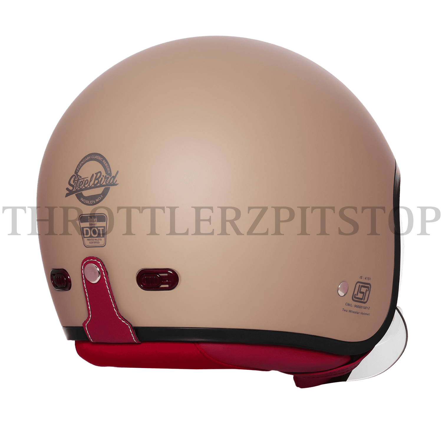 STEELBIRD VINTAGE 5.0 SBH 67 : DESERT STROM (MATT) - Image 4