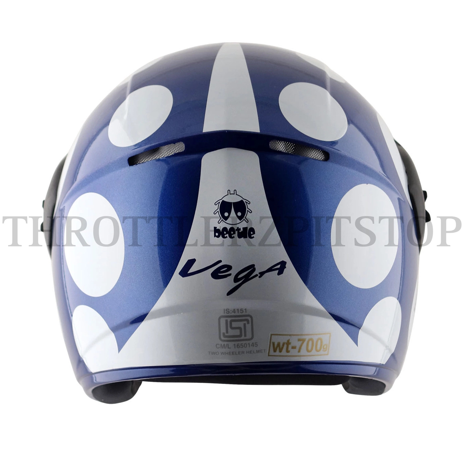 VEGA BUDS KIDS OFF FACE NEW : WHITE / BLUE - Image 4