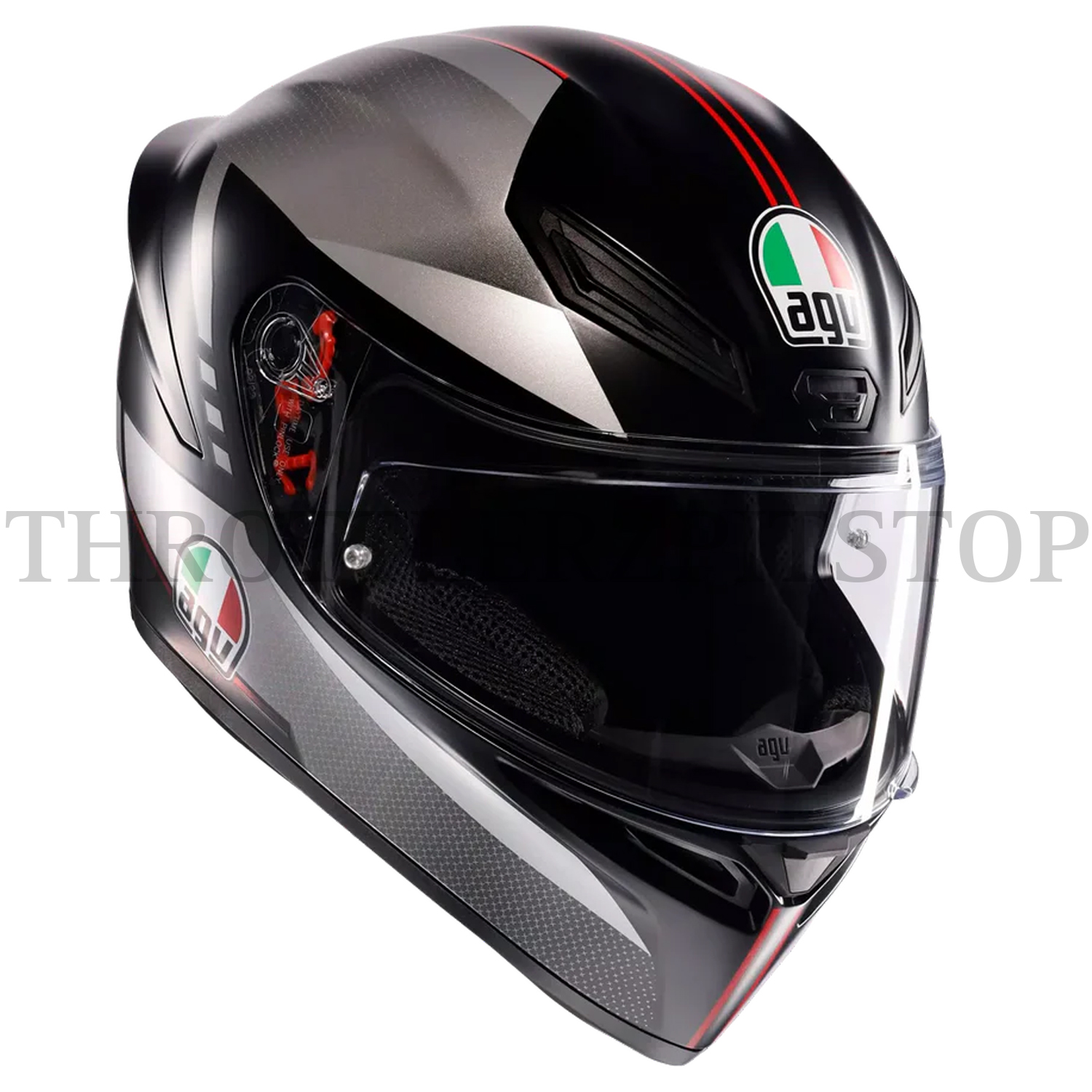 AGV K1S LAP : GREY / RED - Image 5