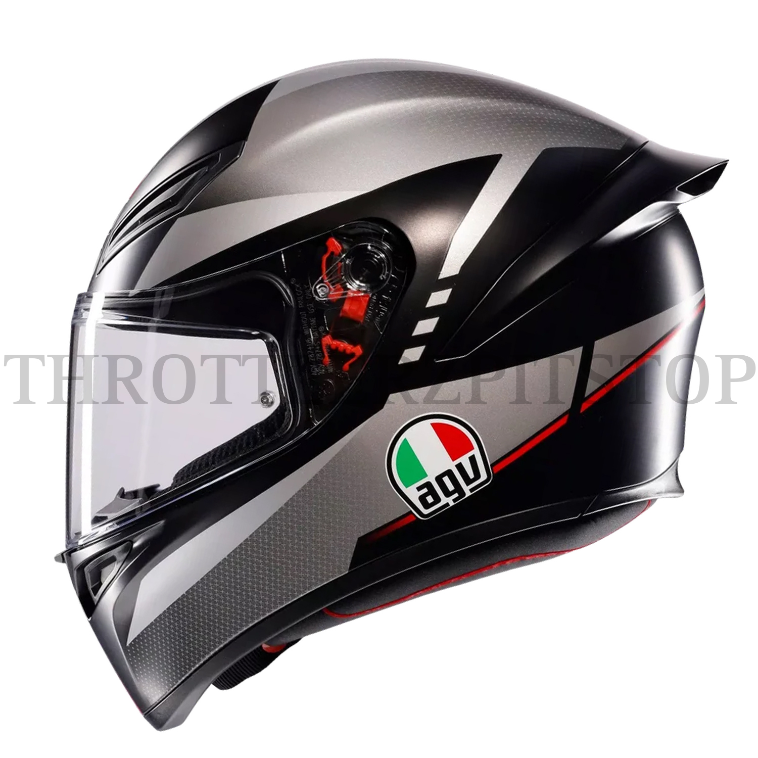 AGV K1S LAP : GREY / RED