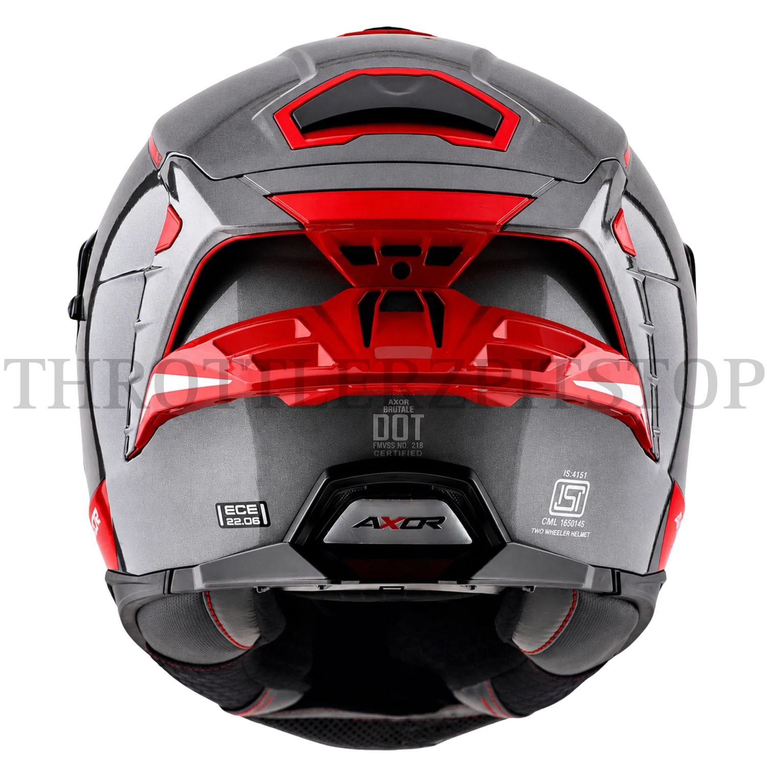 AXOR BRUTALE CORSA : ATHENA GREY/RED - Image 2