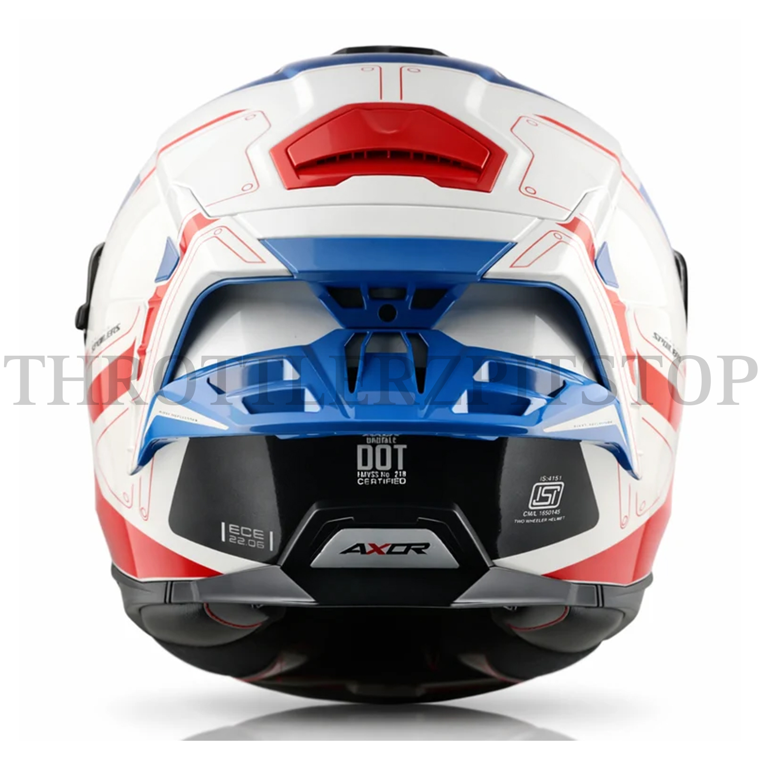 AXOR BRUTALE RYDEN : WHITE RED - Image 4