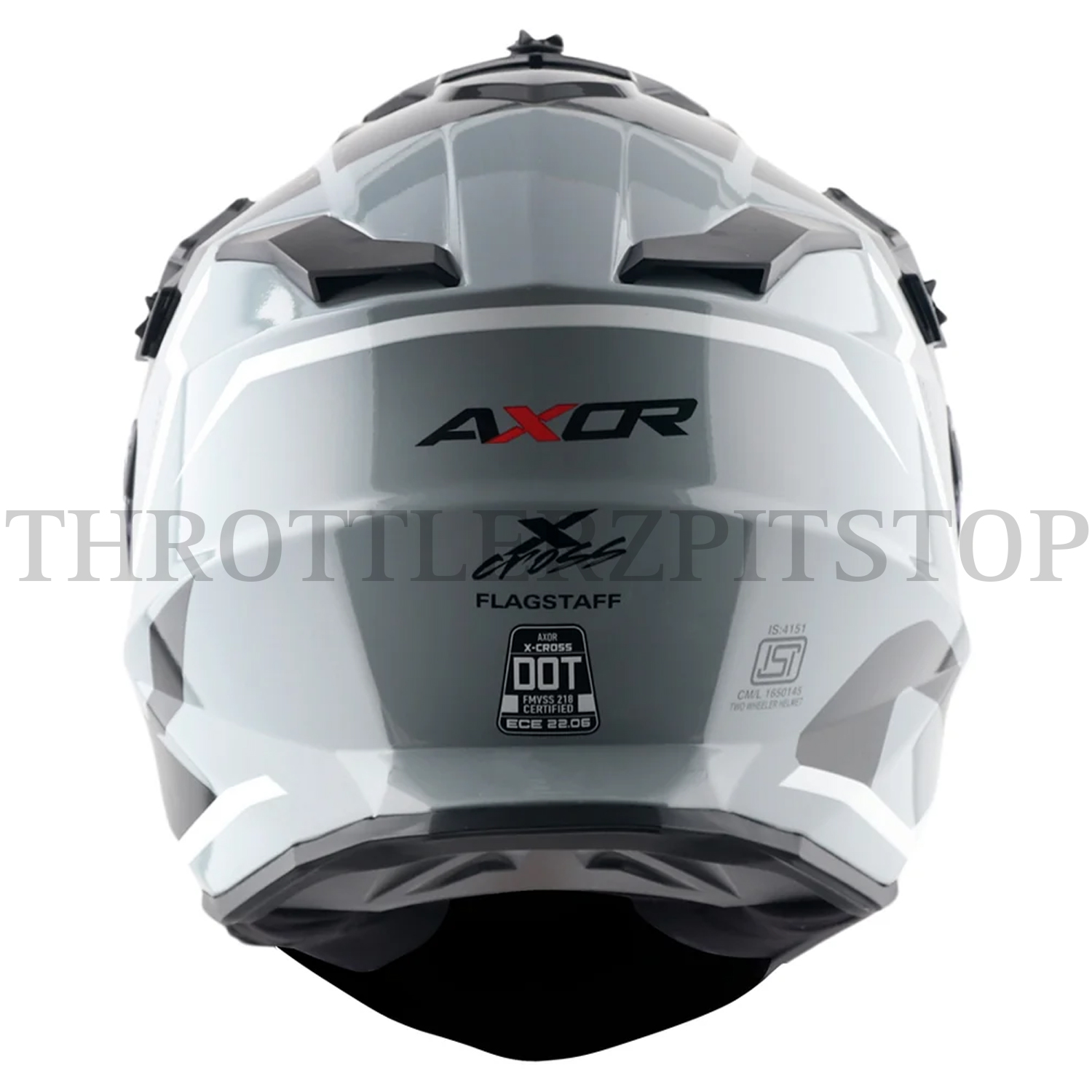 AXOR X-CROSS DUAL VISOR FLAGSTAFF :NARDO GREY/BLACK - Image 4