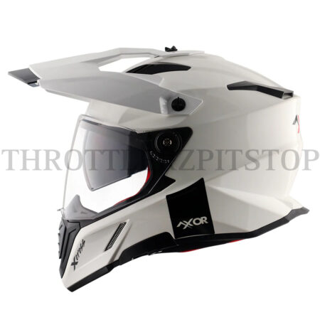 AXOR X-CROSS DUAL VISOR SC : WHITE / RED
