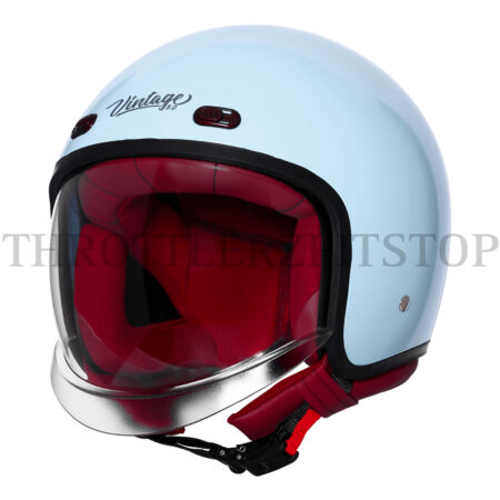 STEELBIRD VINTAGE 5.0 SBH 67 : MIST GREEN (GLOSSY)