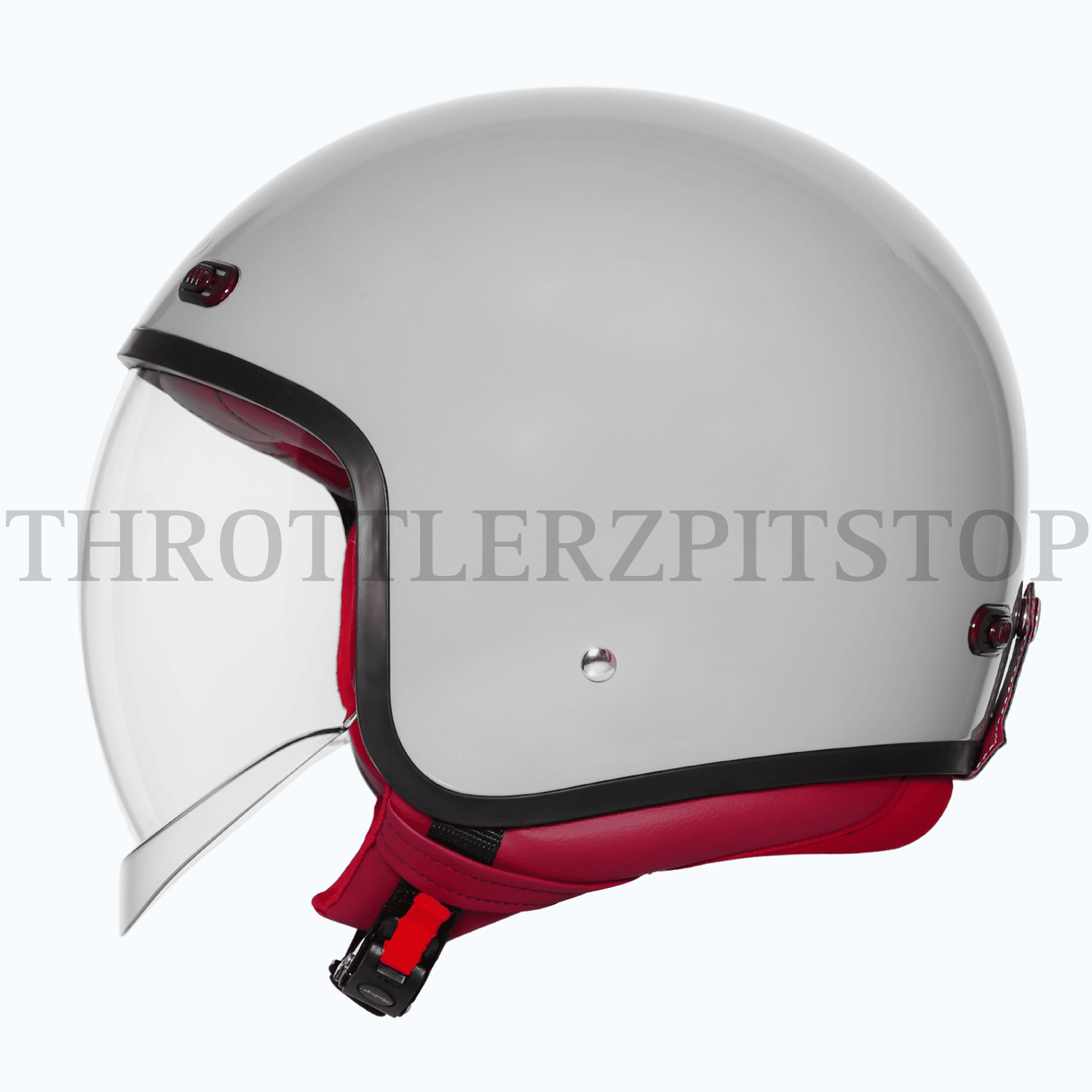 STEELBIRD VINTAGE 5.0 SBH 67 : TITANINUM GREY (GLOSSY) - Image 3