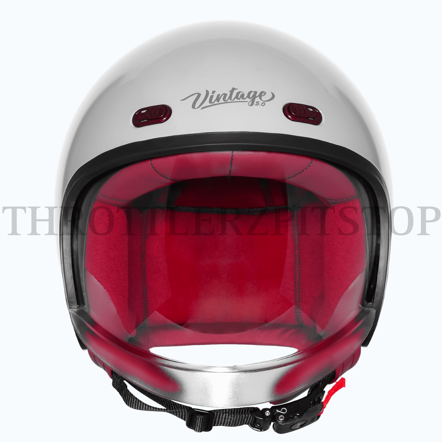 STEELBIRD VINTAGE 5.0 SBH 67 : TITANINUM GREY (GLOSSY) - Image 2